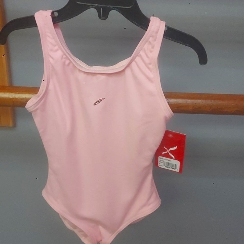 Pink tank child small leotard Capezio